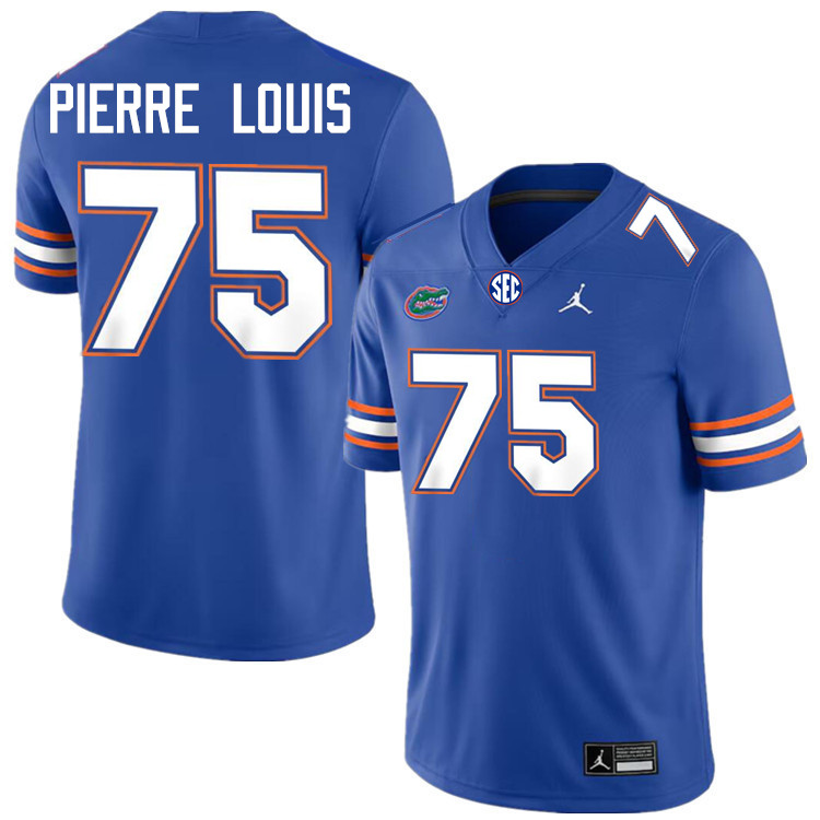 Daniel Pierre Louis Florida Jersey,Florida Gators #75 Daniel Pierre Louis Uniforms,Jersey Youth-Roya